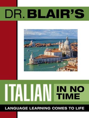 cover image of Dr. Blair's Italian in No Time